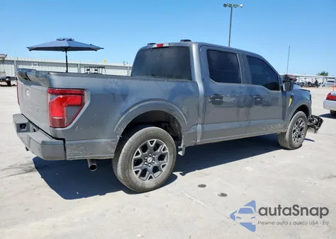 2024 Ford F150 Stx из США, поврежденный, VIN 1FTEW2LP7RKF00862